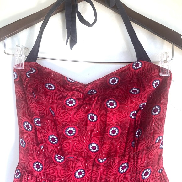 Free People Peekaboo Halter Summer Sun Dress 0 - Picture 7 of 11